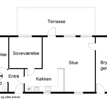 Holiday home Ose - 50m From The Sea By Interhome Sonder Stenderup